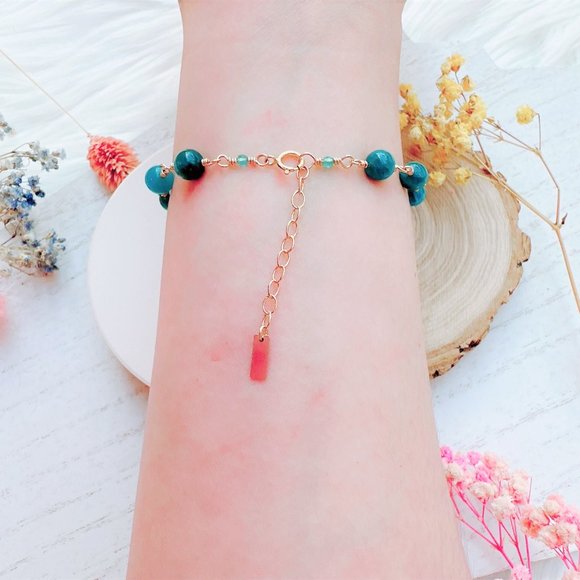 New Apatite Bracelet | 14k Gold Filled - Picture 5 of 5